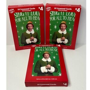 Holiday Style Buddy The Elf Christmas Greeting Cards 30 Cards With Envelopes